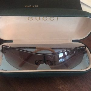 Gucci sunglasses with Gucci case